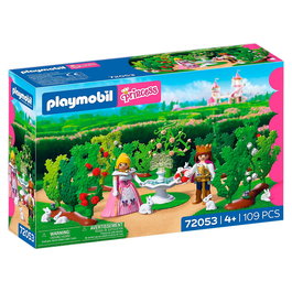 PLAYMOBIL 72053 Laberinto Real Set de Juguete, Laberinto de Jardín y Castillo con Figuras y Accesorios para Niños +4 años