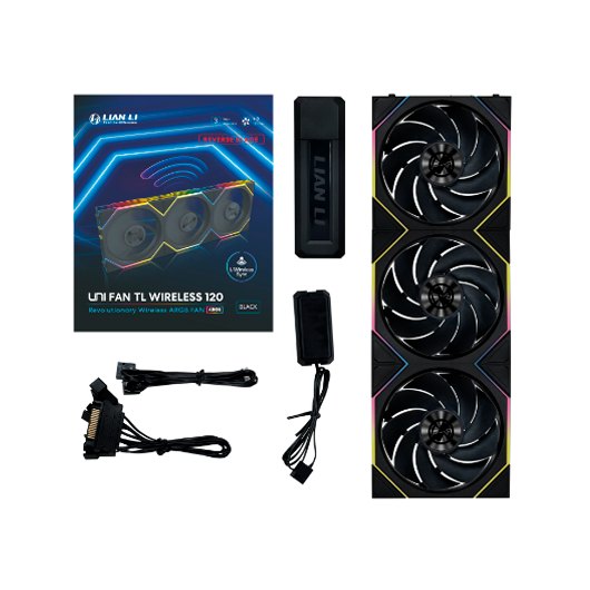 Lian Li UNI FAN TL LCD Wireless Ventilador Gaming con Pantalla LCD, Sincronización Inalámbrica RGB y Control L-Connect 3 para Gaming PC Lian Li UNI FAN TL LCD Wireless Ventilador Gaming con Pantalla LCD, Sincronización Inalámbrica RGB y Control L-Connect 3 para Gaming PC