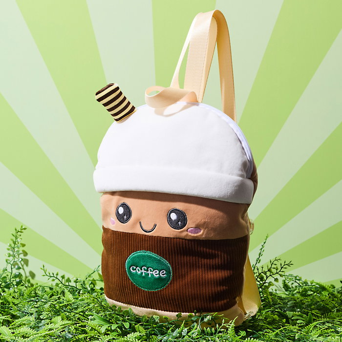 The Concept Factory Mochila Peluche Kawaii Marrón Poliéster