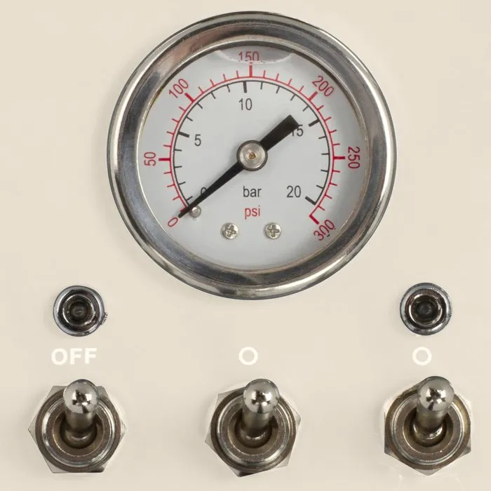 Livoo Cafetera Espresso DOD174C 1350W 15 Bares con Crema, Máquina de Café