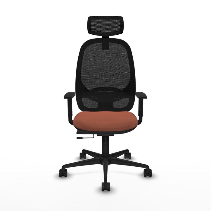 PIQUERAS Y CRESPO Silla de oficina Cilanco con mecanismo Sincro/Traslack Marrón y Negro PIQUERAS Y CRESPO Silla de oficina Cilanco con mecanismo Sincro/Traslack Marrón y Negro