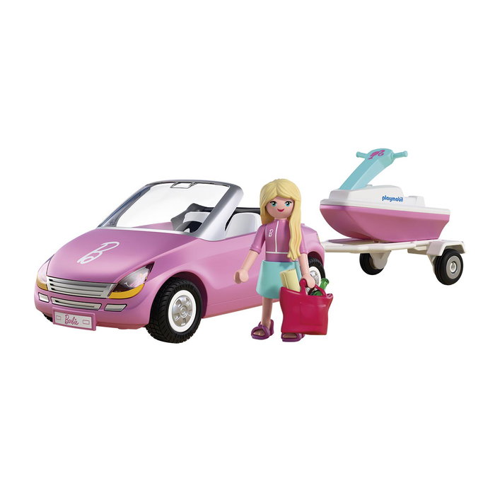 Playmobil Barbie Descapotable y Moto Acuática, Juguete en Español, +4 Años (72123) Playmobil Barbie Descapotable y Moto Acuática, Juguete en Español, +4 Años (72123)