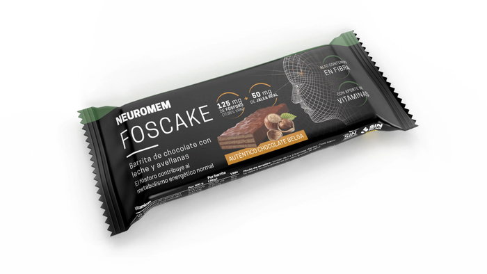 HERBORA Neuromen Foscake Barritas Choco-Leche y Avellana 12 ud