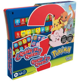 Hasbro Gaming ¿Quién Es Quién? Pokémon - Juego de Mesa con 48 Pokémon para Niños +6 Años