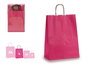 PINCELLO Bolsa Papel Magenta Med 50 cm x 0.2 cm x 32 cm (Set de 100)