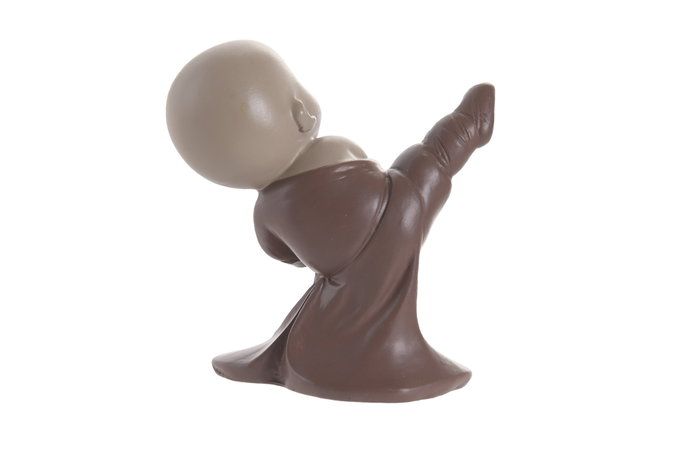 DKD Home Decor Figuras de Monje en Resina Surtido de 3