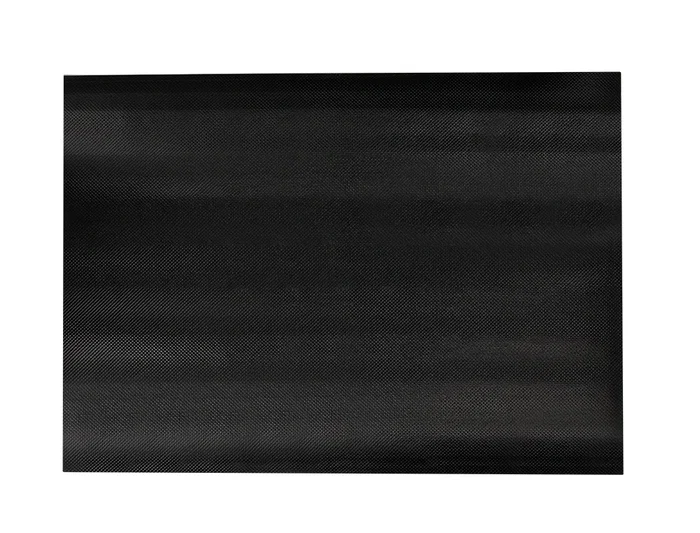 Q-connect Alfombra de Suelo Premium para Interiores Antideslizante Fibra Polipropileno y Fieltro Gris 60x40 cm