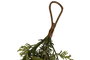 DKD Home Decor Guirnalda de Acebo Verde y Rojo en PVC
