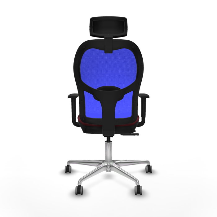 PIQUERAS Y CRESPO Silla de oficina Jorquera Granate y Azul