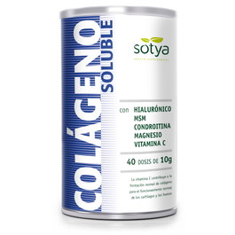 Sotya Colágeno Soluble con Ácido Hialurónico, MSM y Condroitina 400g