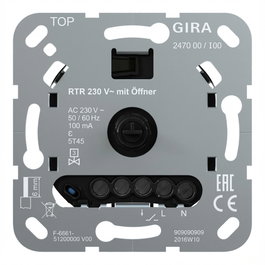 GIRA 247000 Einsatz Regulador de Temperatura Ambiente 230V 1Ö