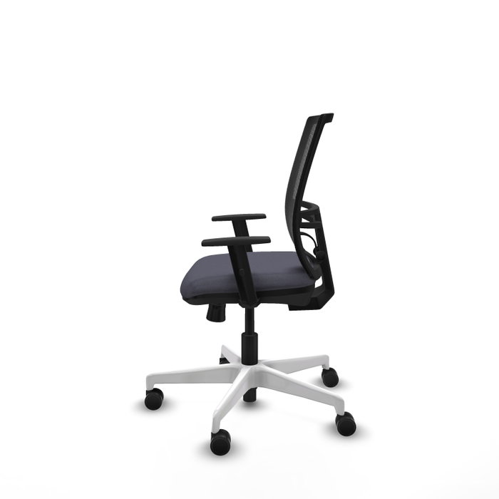 PIQUERAS Y CRESPO Silla de oficina Yunquera con mecanismo Sincro/Traslack, Gris oscuro y Negro PIQUERAS Y CRESPO Silla de oficina Yunquera con mecanismo Sincro/Traslack, Gris oscuro y Negro