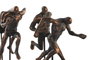 DKD Home Decor Figura de Atletas Cobrizo en Resina y Metal