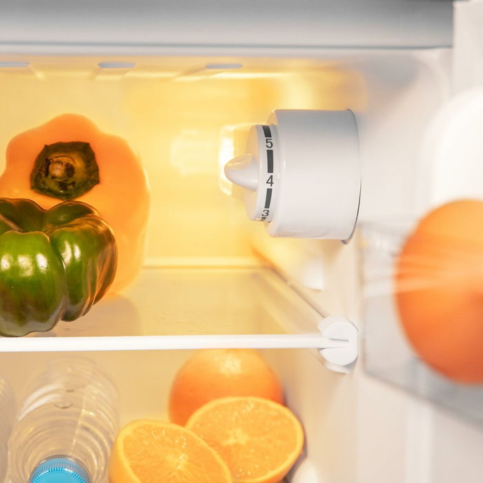 Cecotec Frigorífico combinado 86L verde Bolero CoolMarket 2D Origin Clase E LED retro