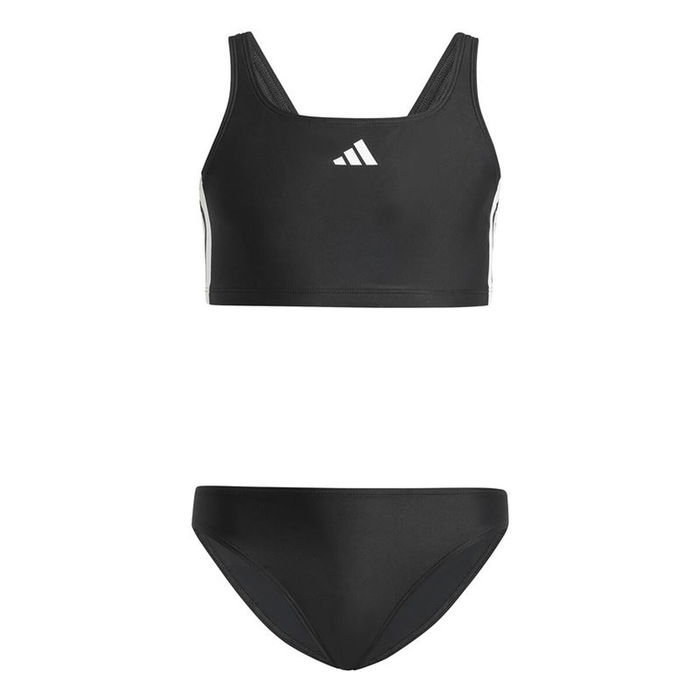 Bikini-Braga Para Niñas Adidas 3 Bandas Bld Negro 40 Bikini-Braga Para Niñas Adidas 3 Bandas Bld Negro 40