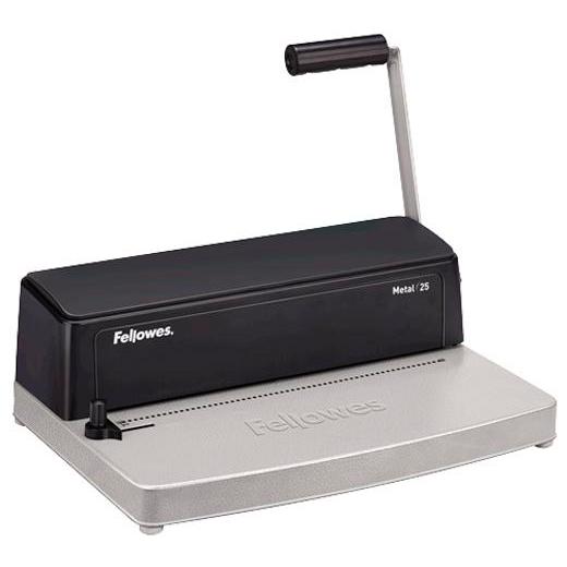Fellowes Metal 25 Encuadernadora para Espiral Grafito A4