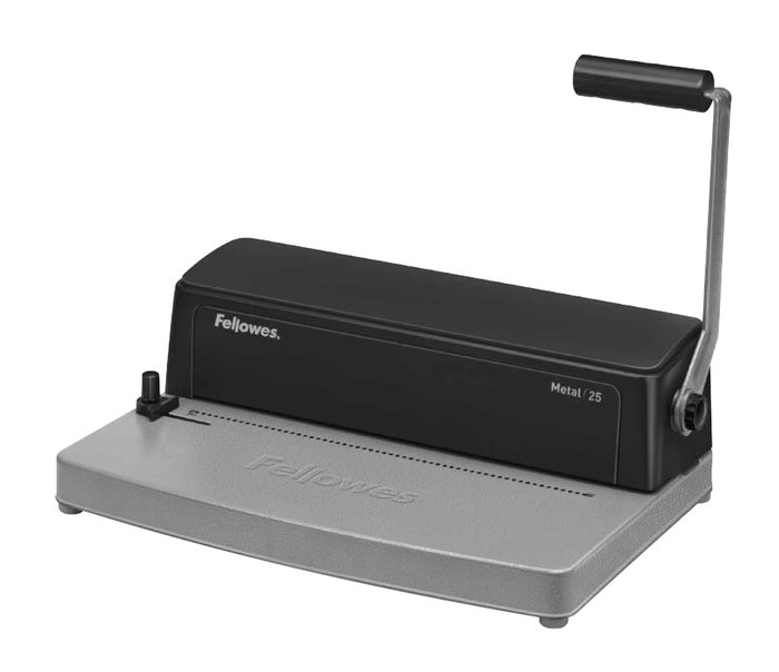 Fellowes Metal 25 Encuadernadora para Espiral Grafito A4