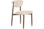 DKD Home Decor Silla de Metal y Poliéster Marrón