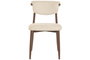 DKD Home Decor Silla de Metal y Poliéster Marrón