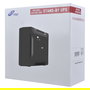 FSP NANO 600 UPS Offline 600VA/360W, Forma de onda seno, 2 salidas AC, 12V 7Ah, respaldo 10 min, Negro