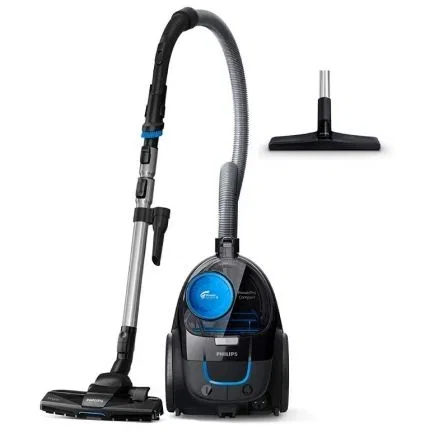 ASPIRADOR SIN BOLSA PHILIPS POWERPRO COMPACT - 750/900W - CAPACIDAD POLVO 1.5L - FILTRO ALLERGY H13 - INCLUYE CEPILLO/BOQUILLA ESTRECHA ASPIRADOR SIN BOLSA PHILIPS POWERPRO COMPACT - 750/900W - CAPACIDAD POLVO 1.5L - FILTRO ALLERGY H13 - INCLUYE CEPILLO/BOQUILLA ESTRECHA