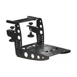 Thrustmaster 4060174 Abrazadera de Mesa para PC, Soporte Negro Metal