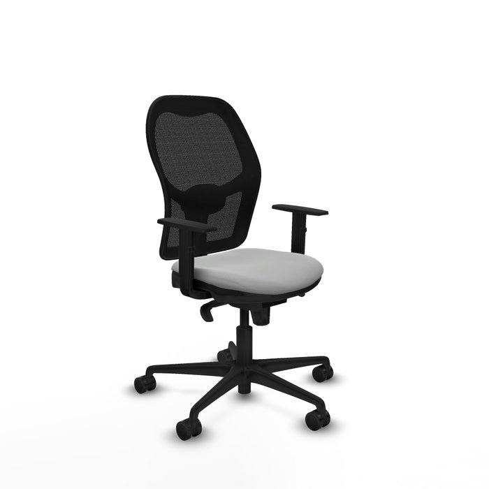 PIQUERAS Y CRESPO Silla de oficina Jorquera Gris claro y Negro PIQUERAS Y CRESPO Silla de oficina Jorquera Gris claro y Negro