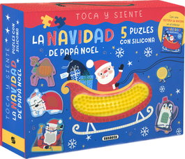 SUSAETA EDICIONES La Navidad de Papá Noel (Puzles con silicona)