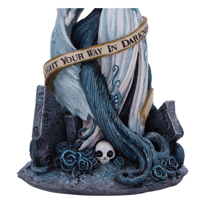 Nemesis Now Candelero La novia cadáver With This Candle Vow 19 cm