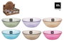 La Mediterranea Bol Snacks Colores 13 cm x 5 cm (48 Unidades)