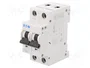 EATON ELECTRIC FAZ-C6/2 Interruptor magnetotérmico 2 polos 6A 15kA
