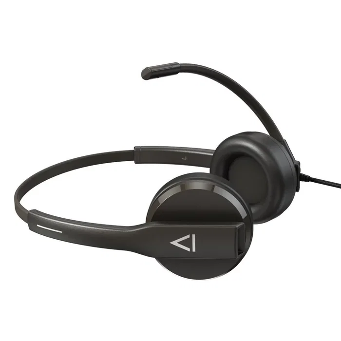 Creative Labs HS-230 Auriculares para Llamadas y Música con Micrófono Integrado, Supraaural, Alámbrico, USB tipo A y 3.5 mm, Negro