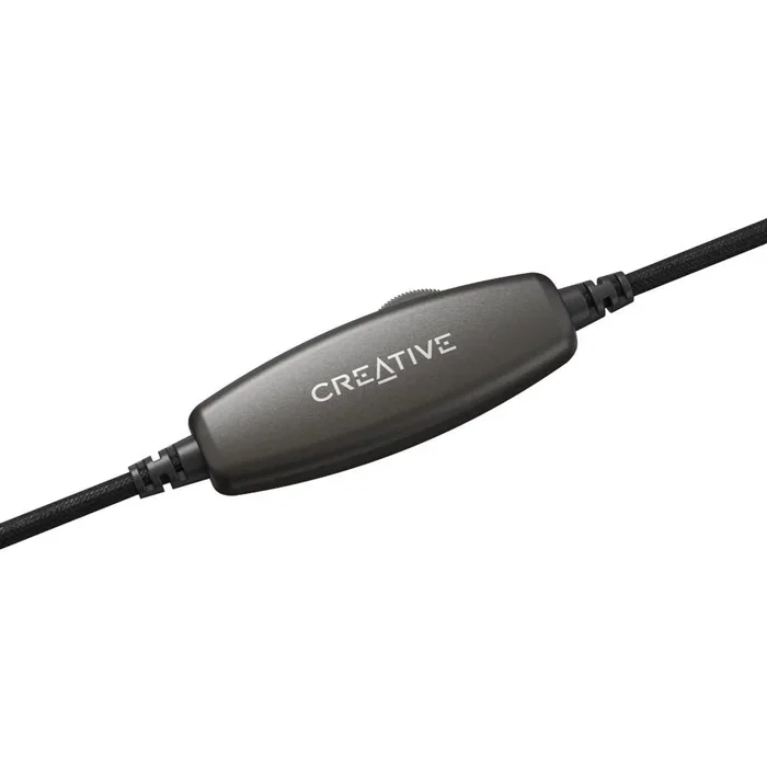 Creative Labs HS-230 Auriculares para Llamadas y Música con Micrófono Integrado, Supraaural, Alámbrico, USB tipo A y 3.5 mm, Negro