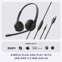 Creative Labs HS-230 Auriculares con Micrófono USB Negro