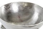 DKD Home Decor Centro de Mesa de Aluminio Plateado 30x30x28 cm
