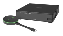 Crestron AM3-111-I KIT Sistema de Presentación Inalámbrico HDMI para Escritorio, 4K PoE, Negro