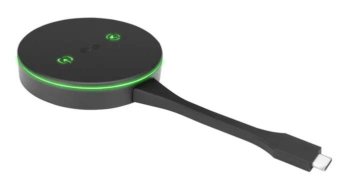 Crestron AM3-111-I Kit Controlador Presentación Inalámbrica HDMI 4K 3840x2160 Wi-Fi 6/Ethernet PoE Para Escritorio - Negro