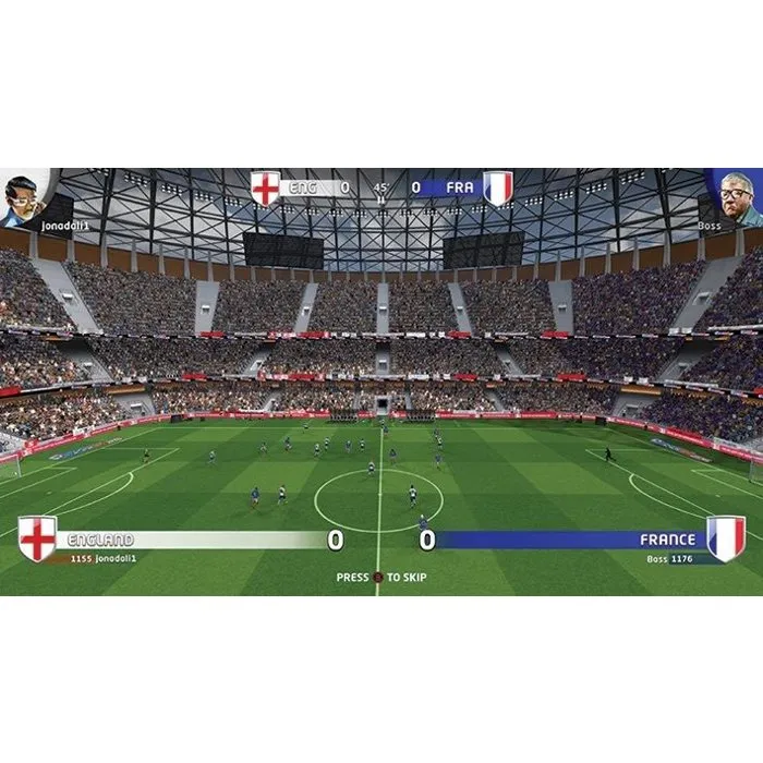 Just For Games Sociable Soccer Champions Kit Switch 1 y 2 + Empuñaduras balón - Juego Nintendo Switch AACDT79742 Just For Games Sociable Soccer Champions Kit Switch 1 y 2 + Empuñaduras balón - Juego Nintendo Switch AACDT79742
