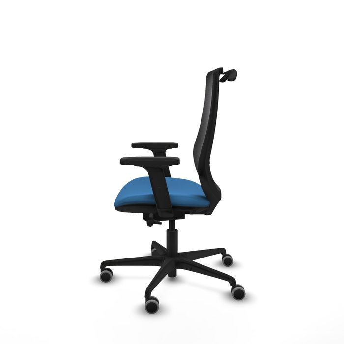 PIQUERAS Y CRESPO Silla de oficina Mardos Azul claro y Negro PIQUERAS Y CRESPO Silla de oficina Mardos Azul claro y Negro