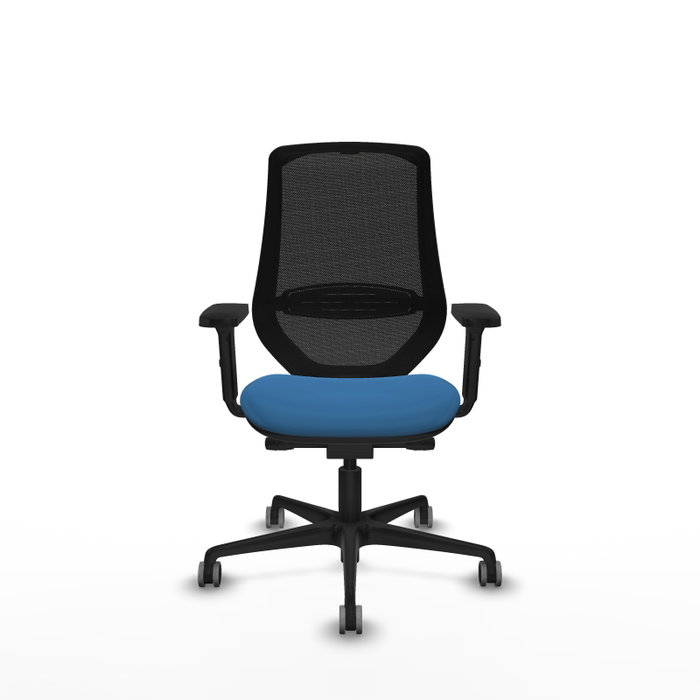 PIQUERAS Y CRESPO Silla de oficina Mardos Azul claro y Negro PIQUERAS Y CRESPO Silla de oficina Mardos Azul claro y Negro