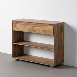 Consola Madera de Mango Salón 100 X 35 X 80 cm