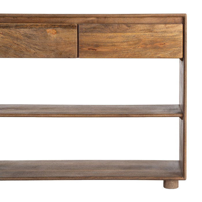 Consola Madera de Mango Salón 100 X 35 X 80 cm