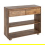 Consola Madera de Mango Salón 100 X 35 X 80 cm
