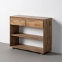 Consola Madera de Mango Salón 100 X 35 X 80 cm