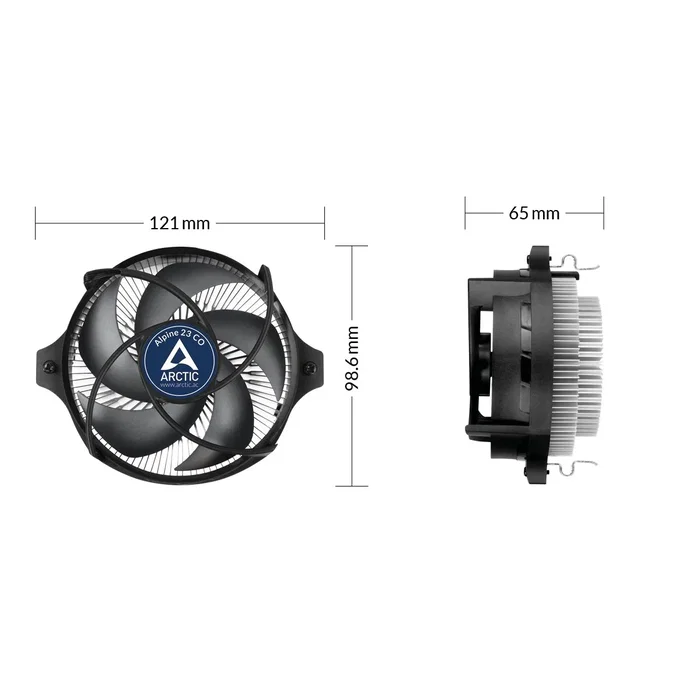 Arctic Alpine 23 CO Disipador de Aire para AMD AM4 y AM5