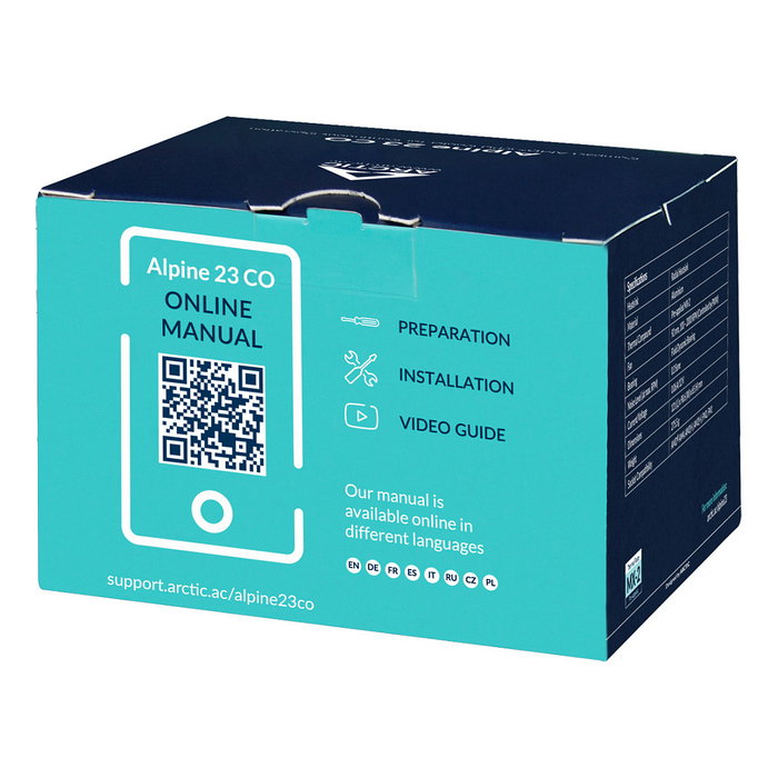 Arctic Alpine 23 CO - Disipador de CPU para socket AM4