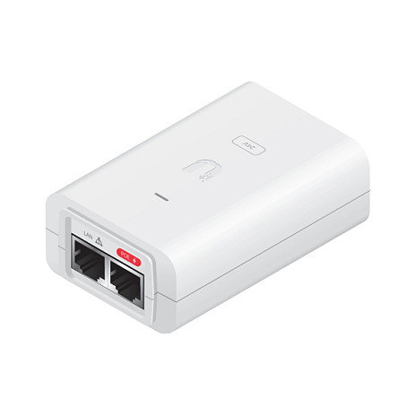 Ubiquiti POE-24-30W-G-WH Adaptador e Inyector PoE Gigabit Ethernet 24V 30W Blanco Ubiquiti POE-24-30W-G-WH Adaptador e Inyector PoE Gigabit Ethernet 24V 30W Blanco