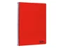 Liderpapel Cuaderno Espiral Smart A4 80 Hojas Cuadro 4mm Rojo
