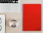 Liderpapel Cuaderno Espiral Smart A4 80 Hojas Cuadro 4mm Rojo