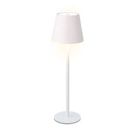 Lumineo Lámpara LED de Mesa Recargable Interior 90 lm Blanco 27 cm
